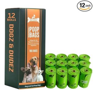 Dogz & Dudez Poop Bags For Dogs|